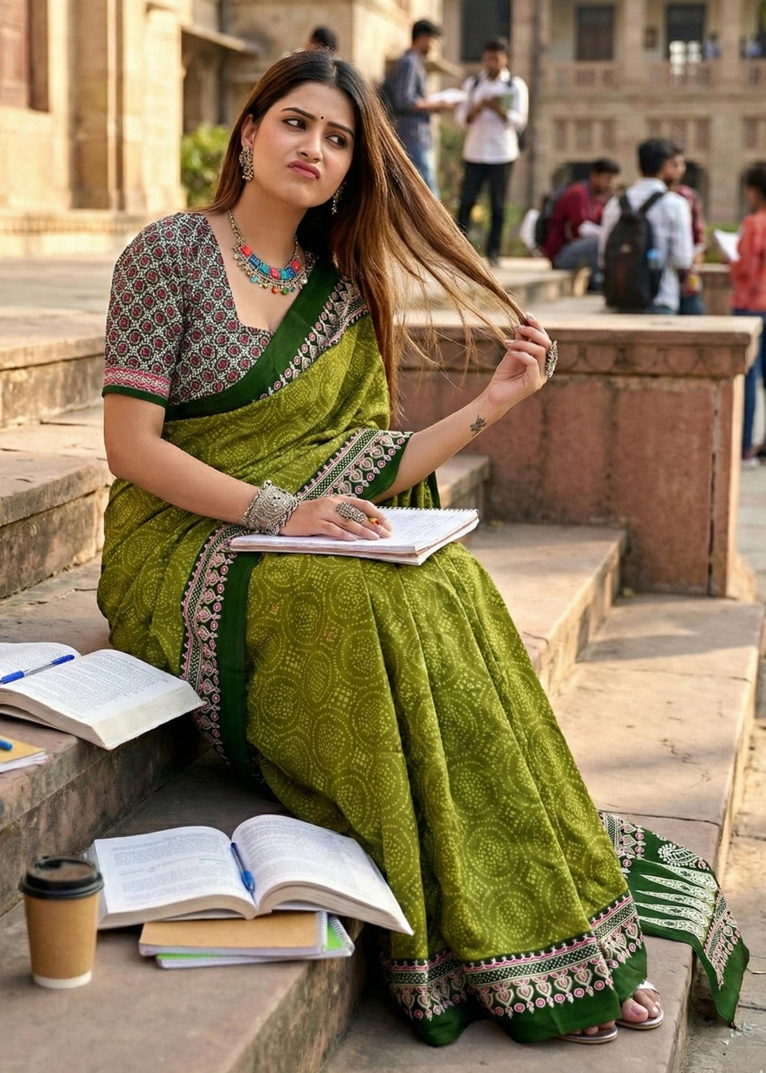 Soft pure cotton saree