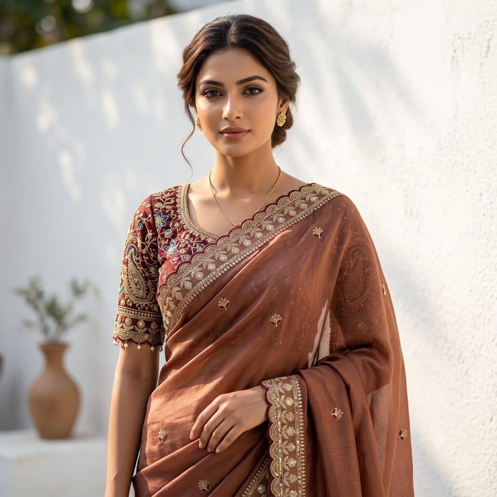Soft Rangoli Saree Multi Sequence heavy Embroidary Work With heavy Blouse full Embroidery
