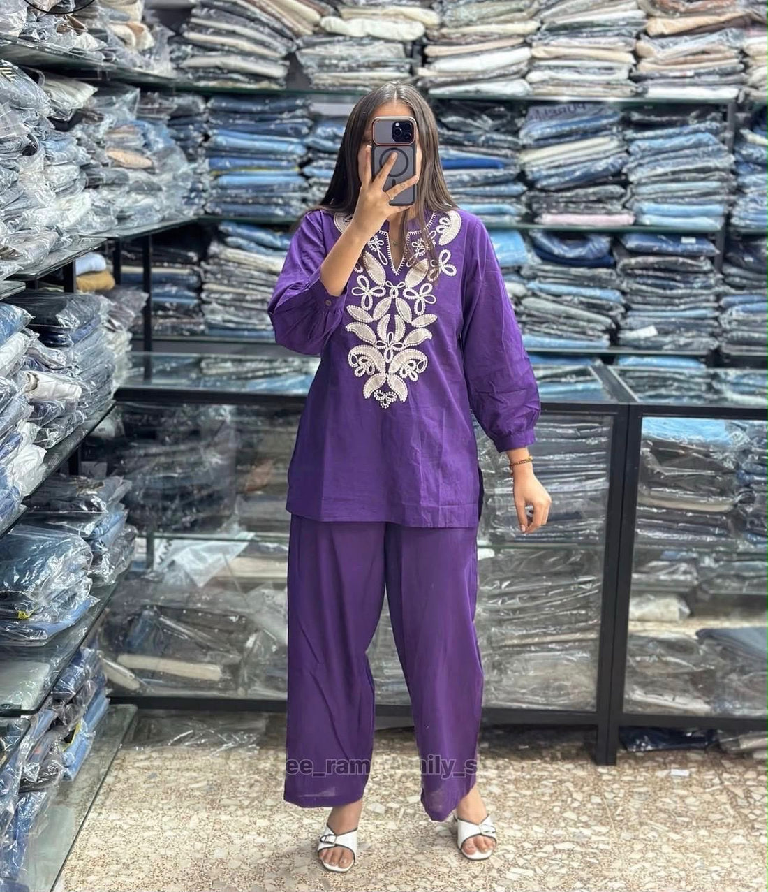 Elegant cotton co-ord sets
