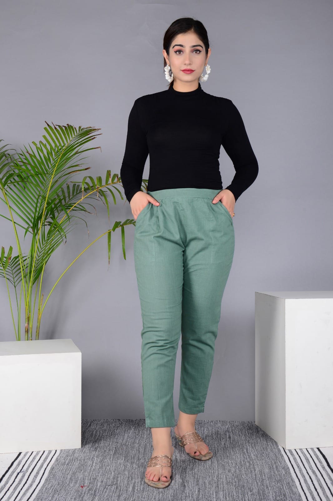 Stylise plain cotton flex PENT