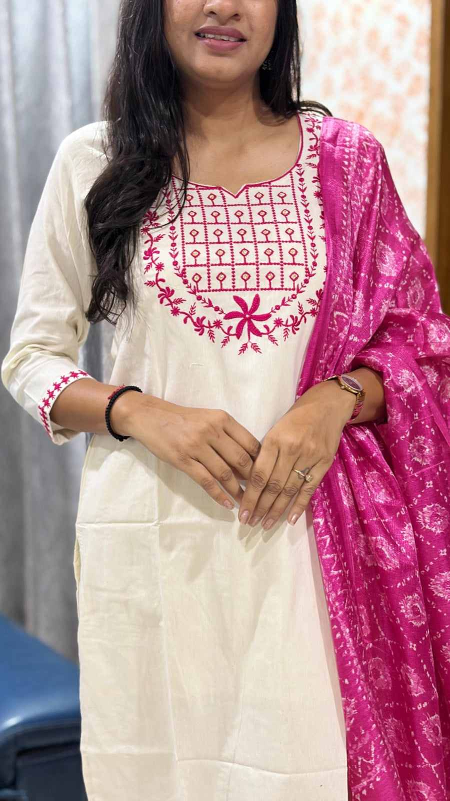 New Designers Kurti Pent Dupatta Set