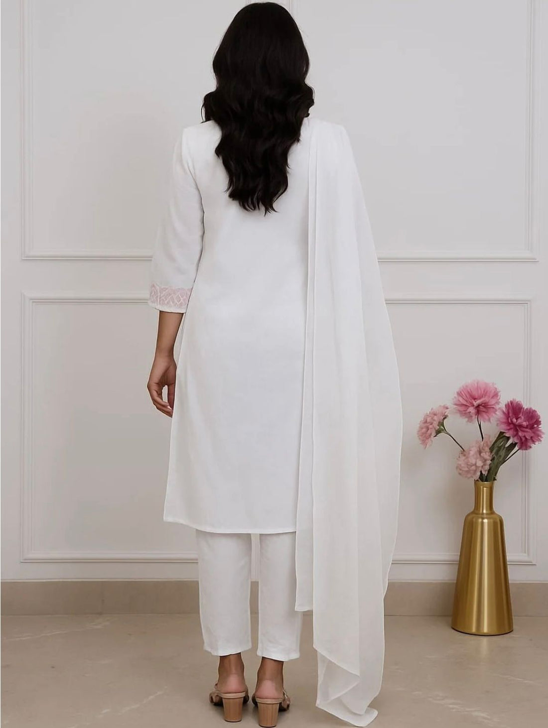 New Vertican Fabric beautiful Kurta.