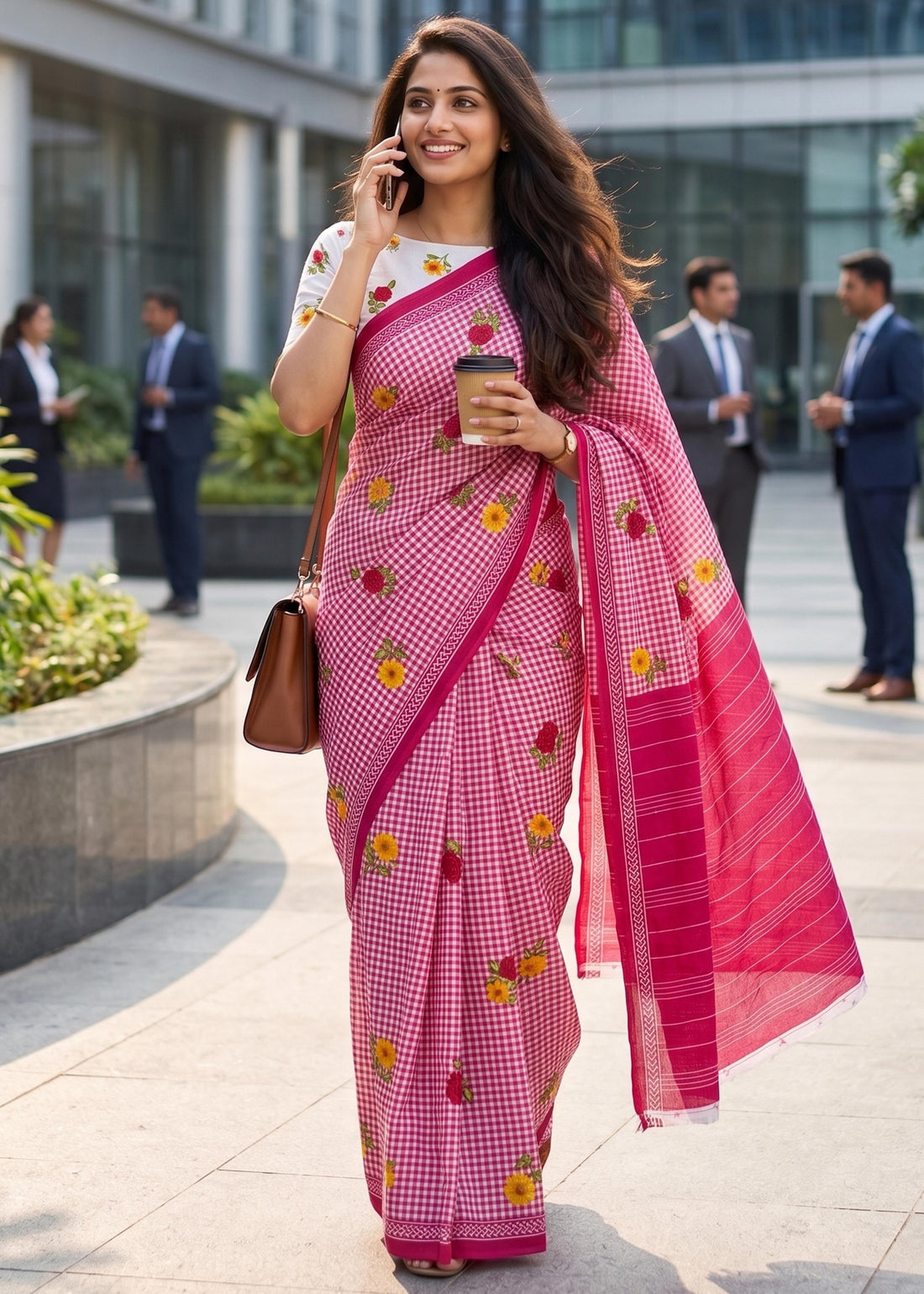 SOFT PURE COTTON MULMUL SAREE