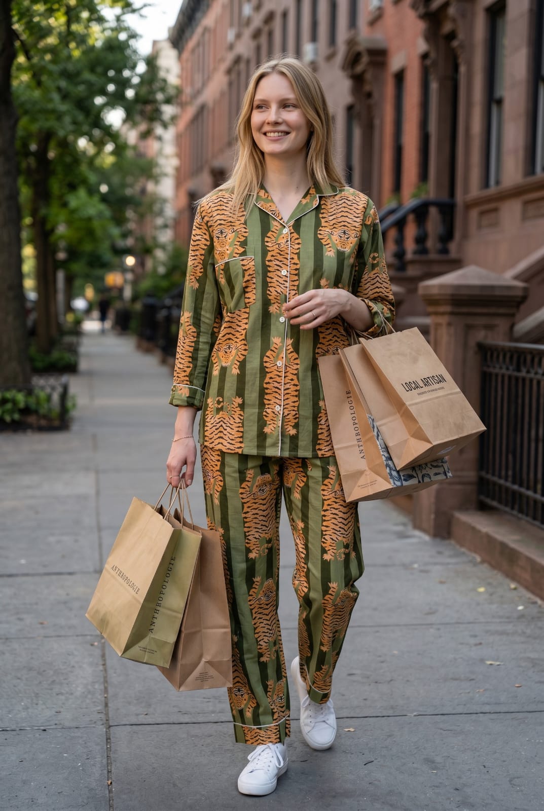 pure cotton printed night dress