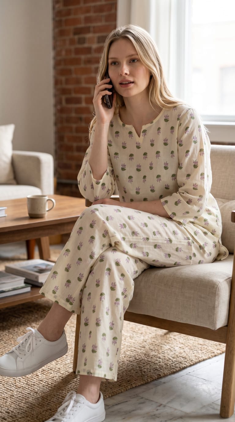 Beautiful night suit for daily wear