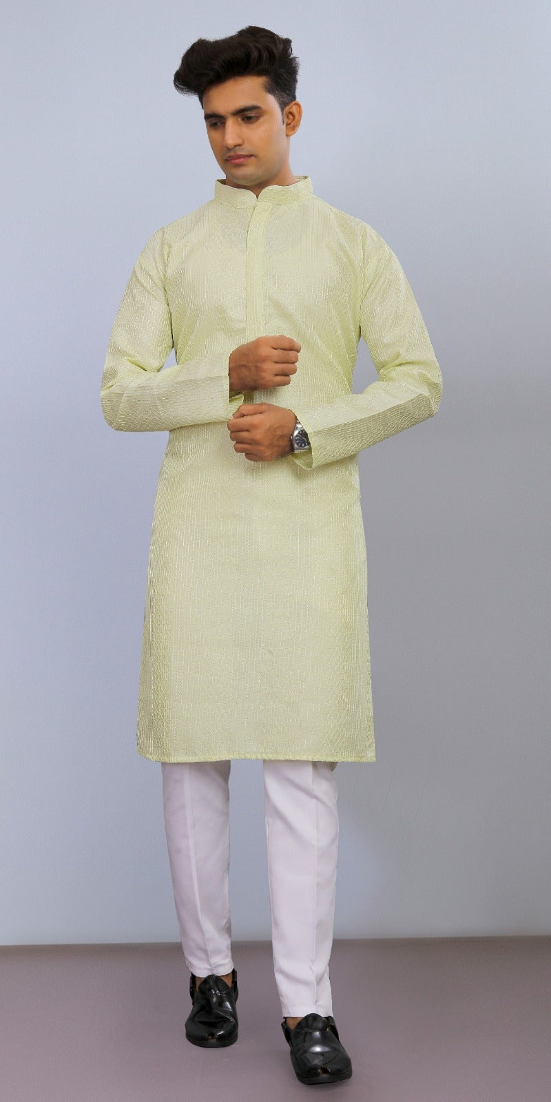 MEN'S TRADITIONAL HEAVY KURTA PAYJAMA