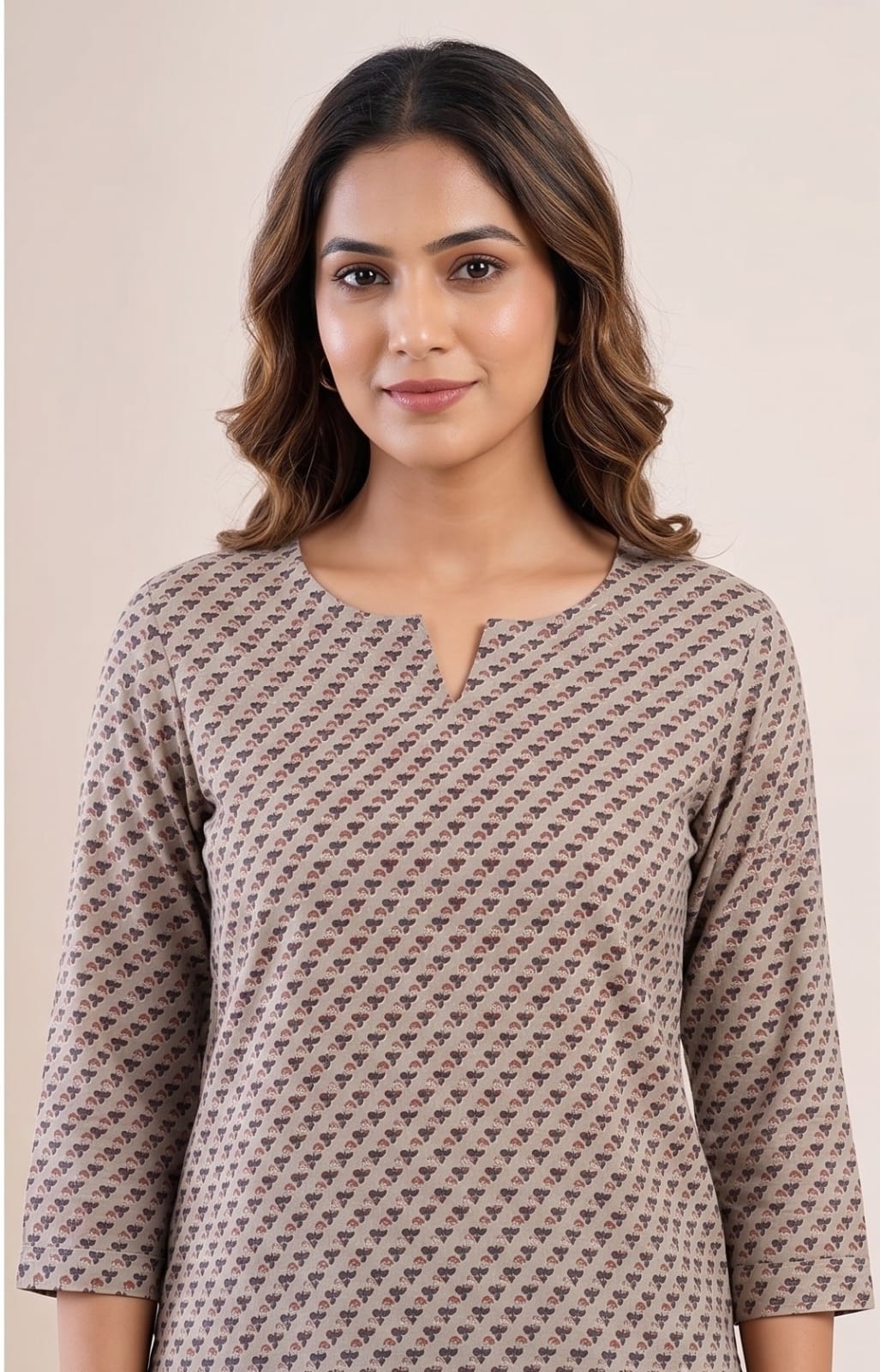 COTTON PRINTED TOP