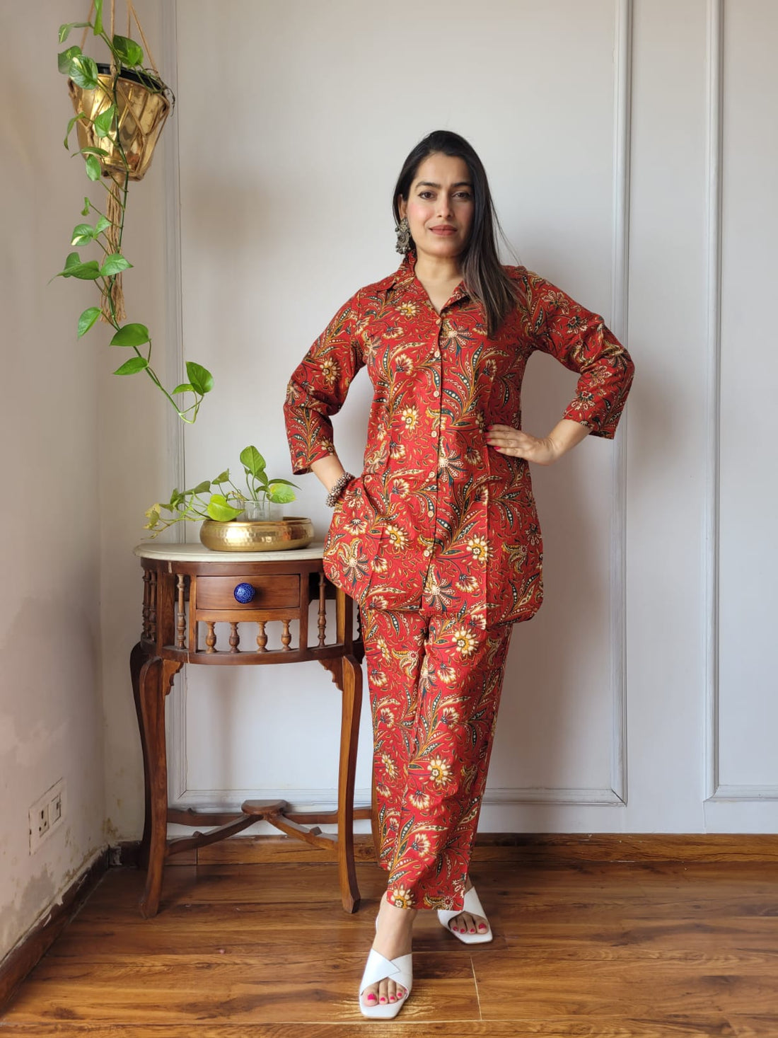 NEW CO-ORD SET HAND BLOCK PRINTED PURE COTTON